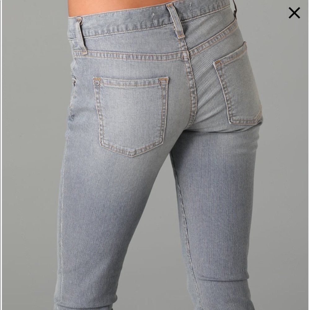 EUC Vince “train wreck” jeans, sz 27